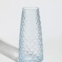 Ваза стекло настольная "Иви" 21,5х9,5х6,5 см, прозрачный