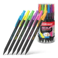 Карандаш механический с ластиком ErichKrause &laquo;XS Clip Accent&raquo;, 0.7 мм, НВ, в коробке, МИКС