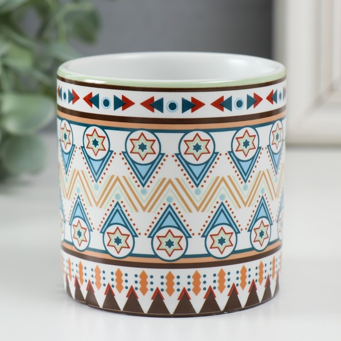 Вазон керамика "Сканди" 200 мл 7,3х7,3х7,3 см