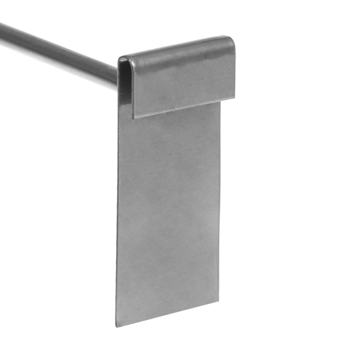 Кронштейн под шапку на сетку, d=14, цвет хром