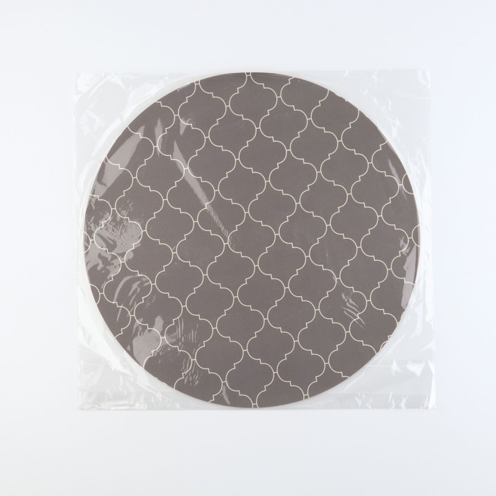 Салфетка сервировочная, плейсмат &laquo;Орнамент&raquo;, d=38 см