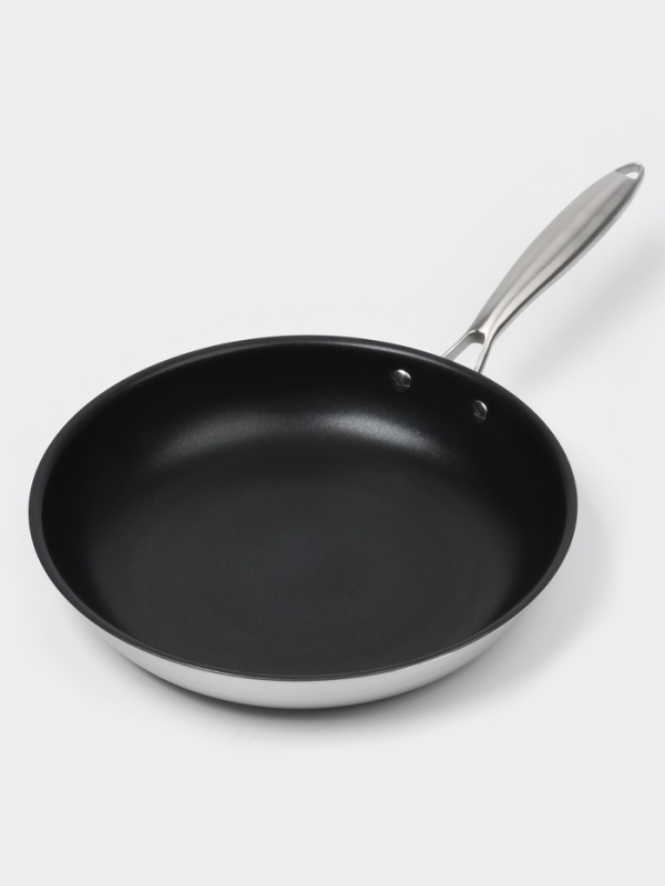 Сковорода 3Ply d=29,5 см, h=5,5 см, толщина 2,2 мм, индукция, антипригарное покрытие