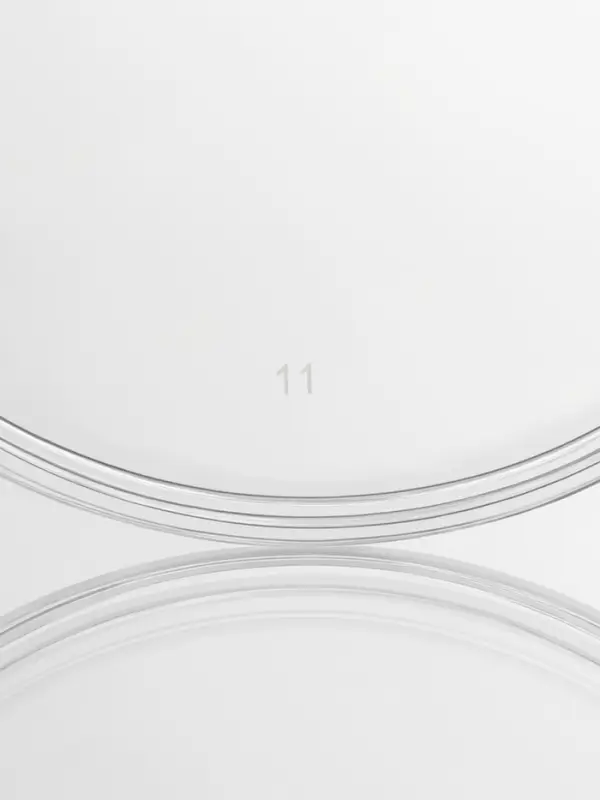 Ведро с крышкой, 500 мл, d= 12,2 см, высота 6 см прозрачное, 225 шт/уп.