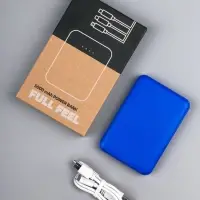 Внешний аккумулятор Uniscend Full Feel Type-C, 5000 мАч, синий