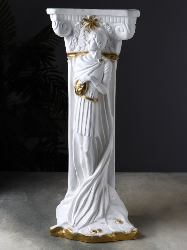 Колонна "Юноша" 25х20х65 см, золото