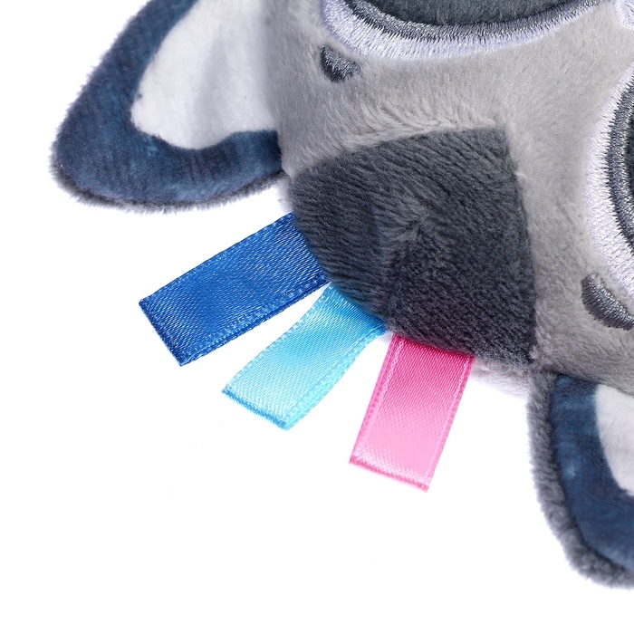 Мягкая игрушка - комфортер &laquo;Енотик&raquo;, серый