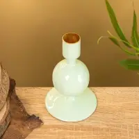 Подсвечник на 1 свечу "Мята" с 1 сферой 7,5х7,5х11,5 см