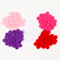 Набор для творчества. Букет из фетра с пуговицами &laquo;Астры&raquo;