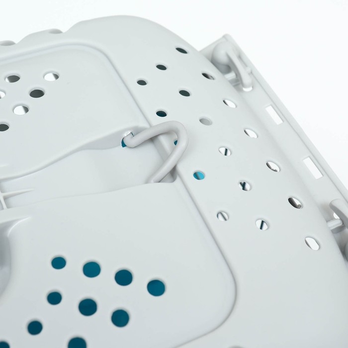 Переноска для животных пластиковая 47 х 30 х 35 см, вес до 9 кг, синяя