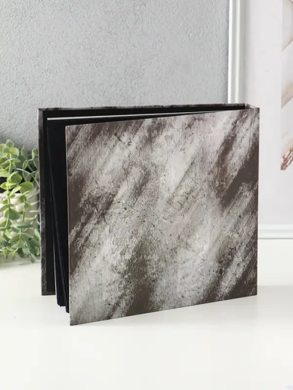 Фотоальбом 25 листов (уголки+кольца) "СВО" 25х25 см