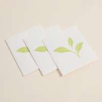 Салфетки универсальные SL Home, из целлюлозы и хлопка, 3 шт, 17&times;19 см, серые