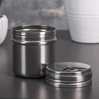 Солонка из нержавеющей стали &laquo;Элиас&raquo;, 150 мл, 5,4&times;7,5 см