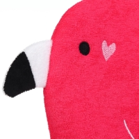 Детская мочалка для купания &laquo;Фламинго&raquo;, махра