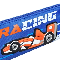 Пенал школьный на молнии "Машина", микс