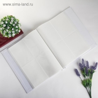 Фотоальбом на 240 фото 10х15 см "Свадебный альбом" белый, кожзам 32,5х26,7х4 см