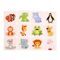 Развивающий набор &laquo;Зверушки в ряд&raquo;, 10 заданий, 3+