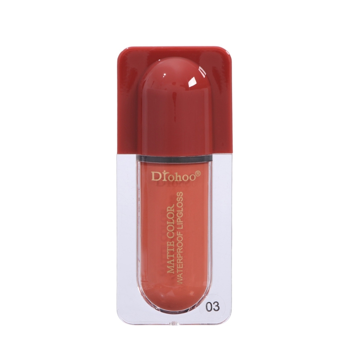 Блеск для губ, водостойкий, оттеночный микс