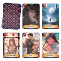 Карты гадание для девочек &laquo;Гадаем на любовь&raquo;, 50 карт, 10+