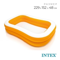Бассейн надувной &laquo;Мандарин&raquo;, 229 х 152 х 48 см, от 3 лет, 57181NP INTEX