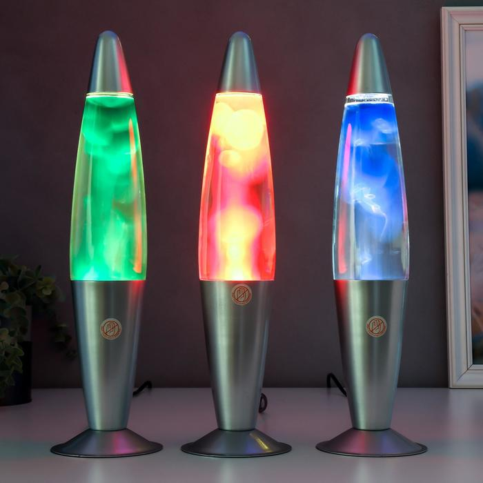 Лава-лампа "Капли" Е14, воск МИКС h=41см RISALUX