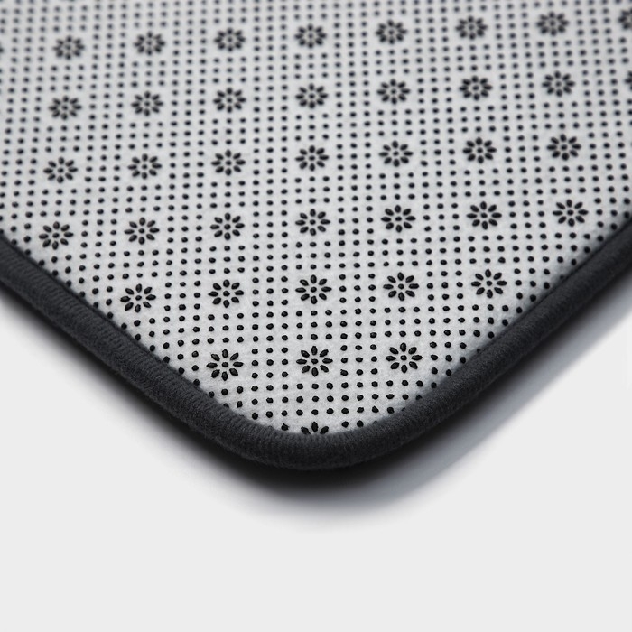 Коврики для ванной и туалета Доляна Lightning, 2 шт: 40&times;50 см, 50&times;80 см