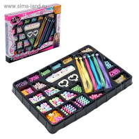 Набор парикмахера &laquo;Плетём косы&raquo; с аксессуарами для волос