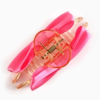 Краб для волос с текстильным декором новогодний &laquo;Волшебного года&raquo;, на Новый год, 6 х 38 х 32 см