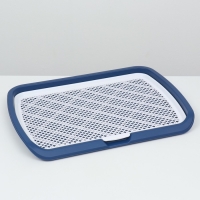 Туалет открытый со столбиком 65 х 6,5 х 5 см, синий