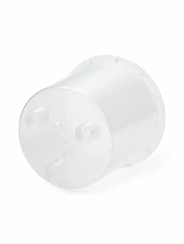 Кашпо со вставкой 2,3 л d15,7 см h15,2см "Desert" пластик прозрачный