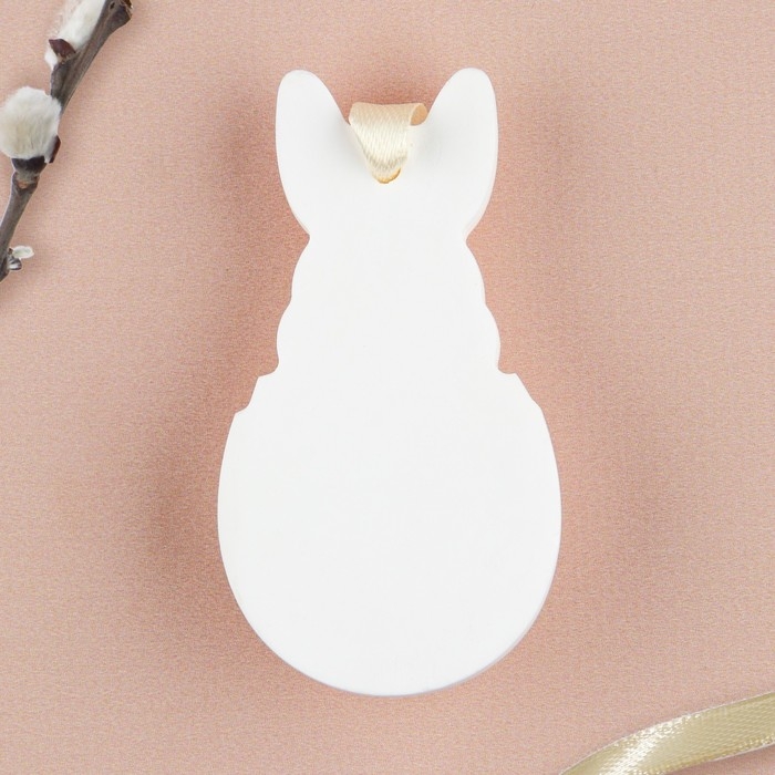 Гипсовое аромасаше &laquo;Светлой Пасхи&raquo;, аромат лаванда, 1.5 х 3.7 х 7 см