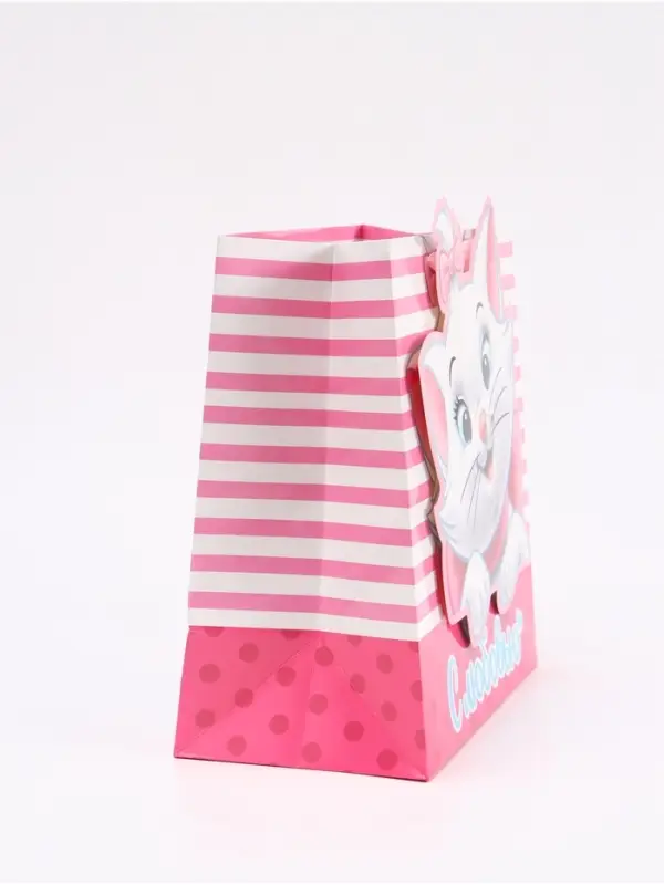 Пакет подарочный &laquo;Кошечка&raquo;, 30 &times; 30 &times; 15 см