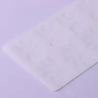 Форма для шоколада &laquo;Веер&raquo;, силикон, 8 ячеек, 20&times;13&times;0.1 см, прозрачная