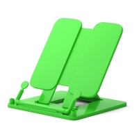 Подставка для книг, ErichKrause Neon Solid, пластиковая, зелёная