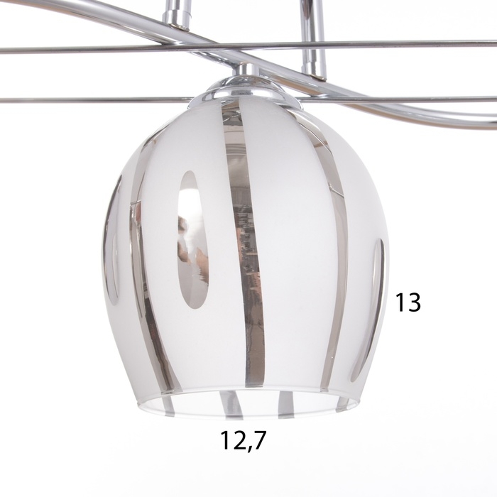 Люстра "Дэйл" 3х40Вт Е27 Хром МОДЕЛЬ: 2612372