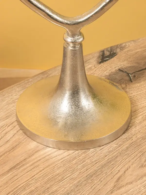 Подсвечник на 3 свечи "Морской" алюминий 36х17х93 см