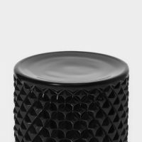 Сахарница стеклянная Доляна &laquo;Малифисента&raquo;, 280 мл, 8,5&times;14 см, цвет чёрный