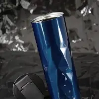 Термостакан Gems Black Sapphire, черный сапфир (синий)