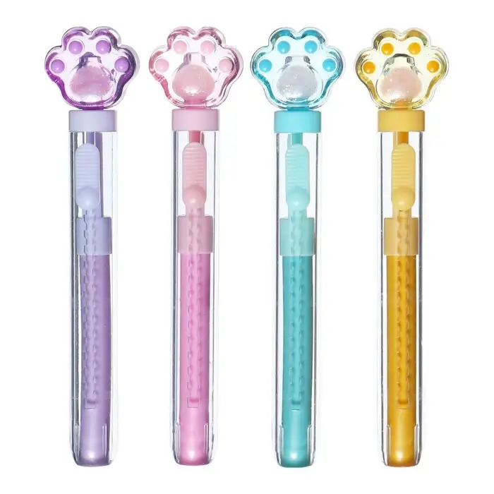 Ластик фигурный выдвижной "Лапка", МИКС