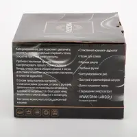 Кастрюля Magistro Klimena, 2,5 л, нержавеющая сталь, AISI - 201, крышка-дуршлаг, носик для слива, капсульное дно, индукция