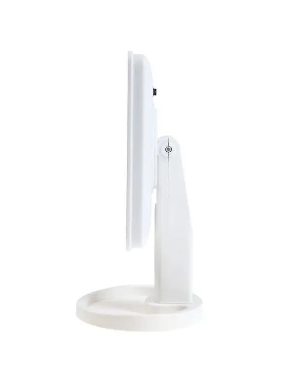 Зеркало KZ-06, подсветка, 26.5 х 16 х 12 см, 22 диода, сенсорная кнопка, белое