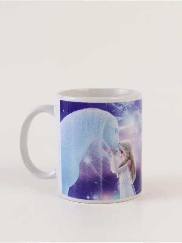 Кружка новогодняя сублимация &laquo;Лошадь&raquo; 320 мл, Холодное сердце