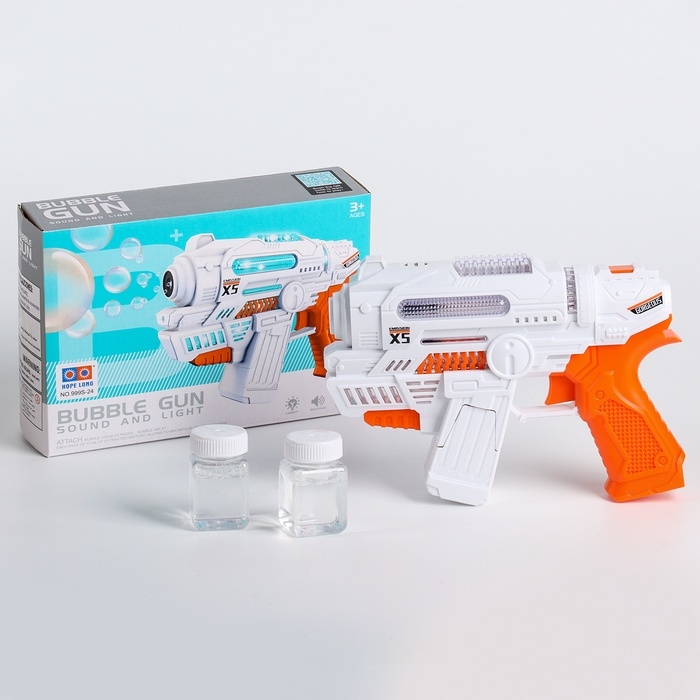 Генератор мыльных пузырей &laquo;Бластер Х5&raquo; 21 &times; 15 &times; 5,3 см