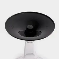 Бокал пластиковый одноразовый для вина, 200 мл, прозрачный, МИКС