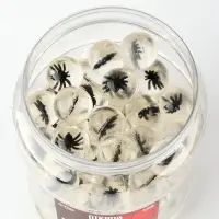 Мяч каучуковый, попрыгунчик &laquo;Открой superспособности&raquo;, в банке, 80 шт,цвета МИКС