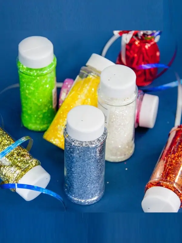 Конфетти &laquo;Шестиугольники&raquo; зелёные, металлик, 0.1 см, 90 г