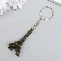 Брелок металл "Башня"