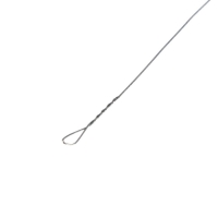 Поводок &laquo;Струна&raquo;, диаметр 0.45 мм, тест 20 кг, 25 см, 5 шт.