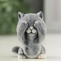 Сувенир "Котёнок забавный" МИКС, 5,2 см