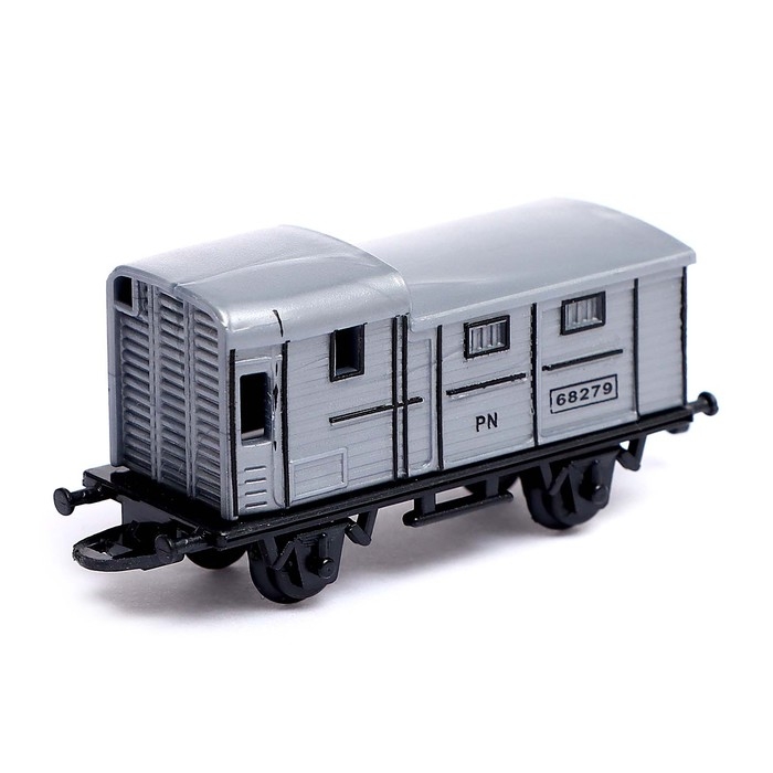 Поезд металлический &laquo;Классика&raquo;, с 4 вагонами, инерция, МИКС