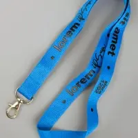 Лента для бейджа с печатью SilkPrint на заказ